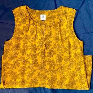 Cabi Mustard Yellow Tank